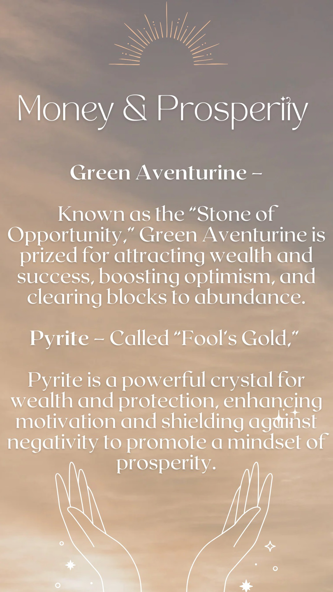 Prosperity Altar Tray, Money Pyrite & Green Aventurine Money Tree Candle Holder , Wealth Manifestation Decor, Abundance Ritual Crystal Gift