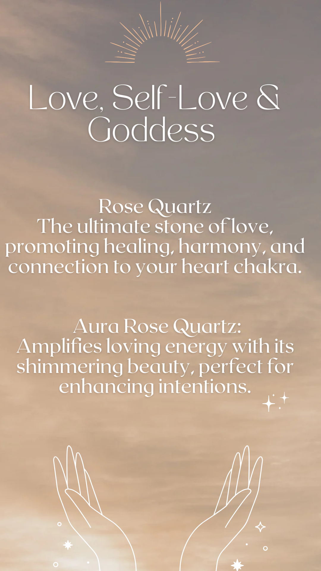 Goddess Love & Self‑Love Crystal Candle Holder | Rose Quartz - Aura Quartz Altar Tray | Divine Feminine Ritual Decor, Spiritual Gift Display